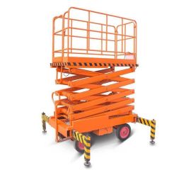 Подъемники ножничные передвижные аккумуляторные