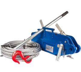 Лебедки ручные рычажные тросовые (механизмы тяговые монтажные - МТМ)