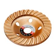 Чашка алмазная зачистная, 125 мм, турбо Matrix