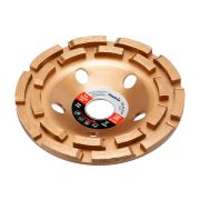 Чашка алмазная зачистная, 125 мм, двухрядная Matrix