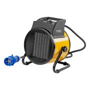 Тепловая пушка, керамический нагреватель (тепловентилятор) DHC 5-400, 230 В, 0.04/3/5 кВт Denzel