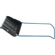 Движок для уборки снега пластиковый, 600 х 475 х 1335 мм, стальная рукоятка, Сибртех