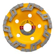 Чашка алмазная зачистная, 125 мм, Волна Denzel