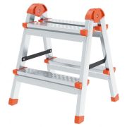ЯРУС Стремянка стальн. 2+2 ступ. (0,39м)