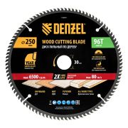 Пильный диск по дереву ф250 х 30 мм, 96 зубьев Denzel