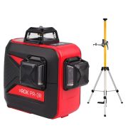 Комплект: лазерный уровень RGK PR-3R + штанга-упор