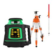 Комплект: ротационный нивелир AMO ROTOR 300G + штатив рейка