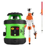 Комплект: ротационный нивелир AMO ROTOR 240G + штатив рейка приемник