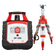 Комплект: ротационный нивелир RGK SP-100 с калибровкой + элевационный штатив RGK SH-170