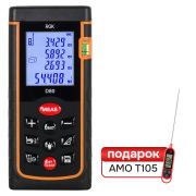 Комплект лазерного дальномера RGK D80 и термометра AMO T105