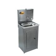 Умывальник дачный с подогревом ЛЮКС ВИХРЬ, нержавейка, серебро