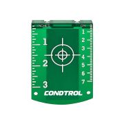 Магнитная мишень для лазерного нивелира (зелёная)