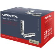 Щелочная батарея Condtrol AAA LR03 40 штук
