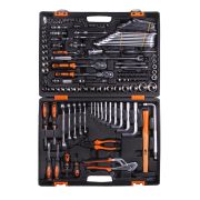 Набор инструментов, 1/2«, 1/4», CrV, в кейсе 142 предм Вихрь