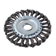 Щётка для УШМ Вихрь плоская, крученая, 125 мм