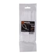 Хомуты нейлоновые (стяжки) белые 100 шт. Вихрь 2,5*150 Б