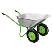 Тачка садово-строительная 2-х колесная, грузоподъемность 230 кг, объем 110 л Сибртех