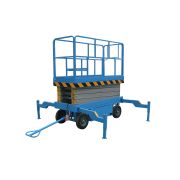 Подъемник ножничный передвижной 500 кг 6/8 м TOR SJY-0,5-6 DC аккумуляторный