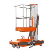 Подъемник мачтовый аккумуляторный 125кг 6/8м TOR GTWY6-100 DC 1-мачтовый